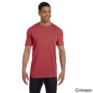 6.1 ounce Garment dyed Pocket T shirt