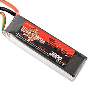 Wild Scorpion 18.5V 3000mAh 60C Li po Battery(T Plug)