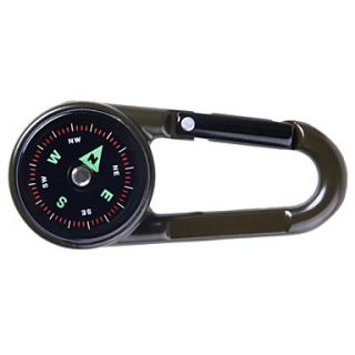High Quality Double Faced Key Chain Compass Thermometer