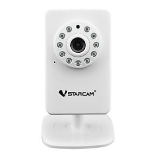 VSTARCAM T6892WP 300KP IP Network Internet Surveillance Camera w/ 11 IR LED /TF Slot/ Wi Fi/   White
