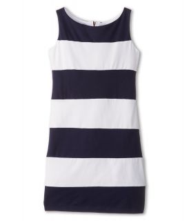 Biscotti Shes Got Stripes Sleeveless Knit Dress Girls Dress (Navy)