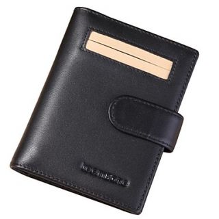 Mens Fashion New Style Genuine Leather Card Holder Clutch Purse