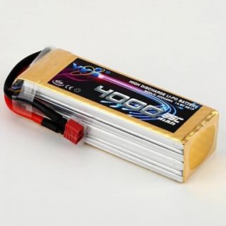 YKS 14.8V 4000mah 4S 35C Li Po Battery(T Plug)