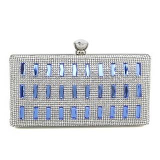 Metal/Rhinestone Wedding/Special Occasion Clutches/Evening Handbag with Acrylic Diamond (More Colors)