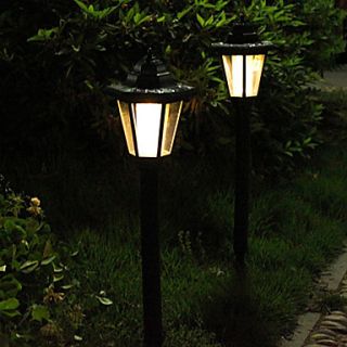 Outdoor Solar Power LED Garden Landscape Pathway Path Way Spot Warm Light Lamp(CSS 57252)