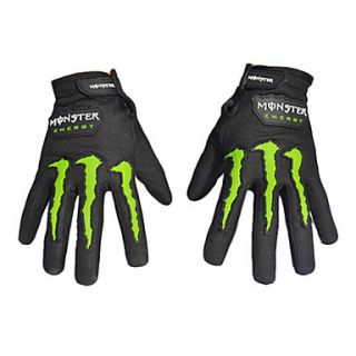 Monster Summer Motorcycle Motorcross Cycling Full Finger Gloves (optional Colors)