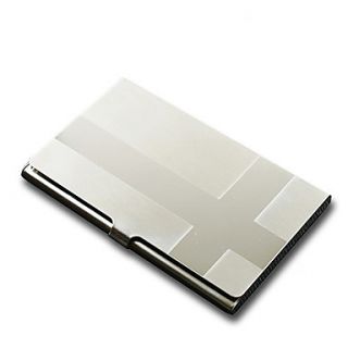 MenS Stainless Steel Card Case Creative Business Card Id Holders
