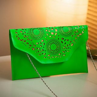 Womens Fashion Candy Fluorescence Color Crossbody Bag