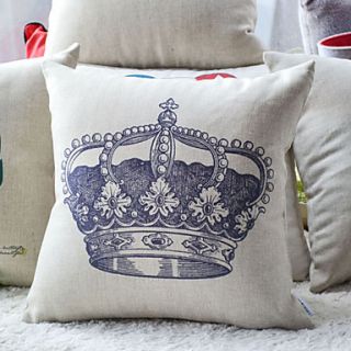 The Queens Supreme Flashy Crown Decorative Pillow Cover