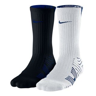 Nike 2 pk. Performance Cushioned Football Crew Socks, Navy, Mens