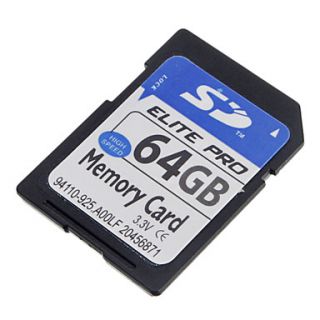 64GB Micro SD/TF SDHC Memory Card and Micro SD SDHC for Media Player Mobile Phone