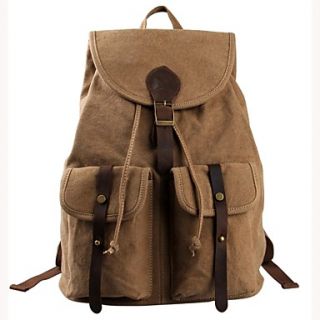 Veevan Unisexs Travel Leisure Canvas Backpack