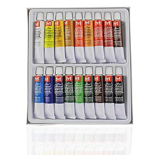 18PCS Painting Drawing Professional Nail Art Painting Pigment Kits