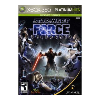 Xbox 360 Kinect Star Wars Force Unleashed Video Game