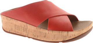 Womens FitFlop KYS Leather   FF Red Sandals