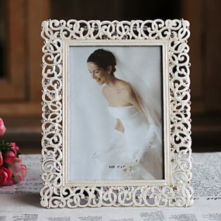 Modern Style Floral Metal Picture Frame