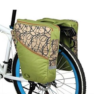 Cycling Polyeater Waterproof Rain proof Wearproof Fashion Outdoors Bike Shelf Bag Picnic Bag
