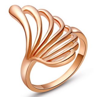 Stylish Gold Hollow Womens Ring(1 Pc)