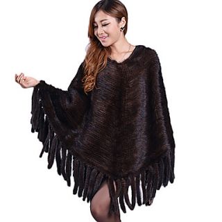 Mink Fur Party/Casual Shawl/Hood(More Colors)