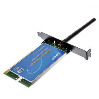 High Quality Wireless Lan Adapter 54Mbps Wireless PCI LAN Card WiFi Adapter for PC