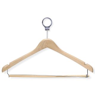 HONEY CAN DO Honey Can Do 24 Pack Hotel Style Locking Bar Suit Hangers