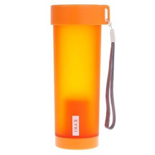 EYKI H5014 High quality Leak proof Frosted Bottle W/ Filter And Strap (400mL)