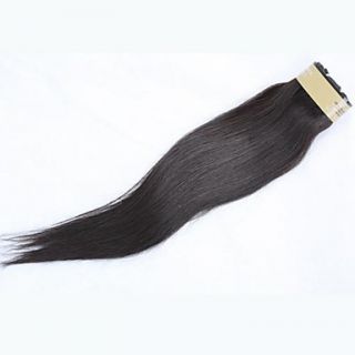 22 24 26 28 Color 1B Grade 4A Peruvian Virgin Straight Human Hair Extension