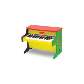Melissa & Doug Learn to Play Piano, Red/Yellow/Green