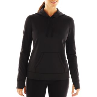 Xersion Performance Pullover Hoodie   Tall, Black, Womens