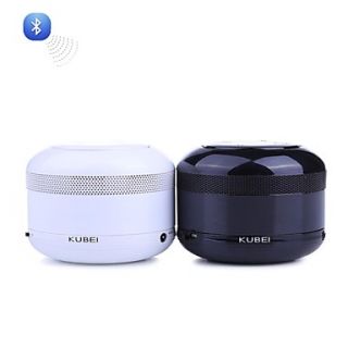 KUBEI 298 Mini Portable V3.0 Bluetooth Speaker FM/ TF/ MIC/NFC (Black / White)
