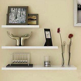 Classic Solid Color Domestic Wall Mounted Storaing Shelf