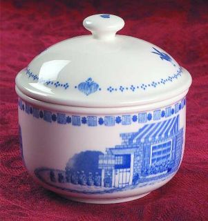 Nikko An America For All Seasons Sugar Bowl & Lid, Fine China Dinnerware   Wysoc