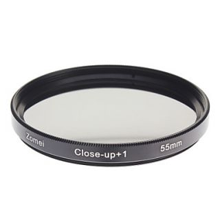 ZOMEI Camera Professional Optical Filters Dight High Definition Close up1 Filter (55mm)