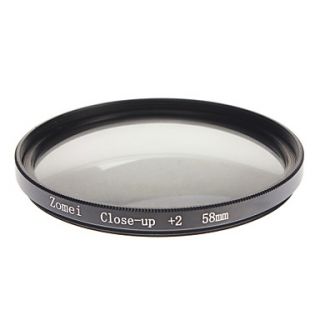 ZOMEI Camera Professional Optical Filters Dight High Definition Close up2 Filter (58mm)