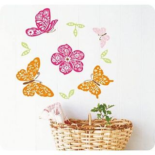 Vinyl Butterfly Wall Stickers Wall Decals