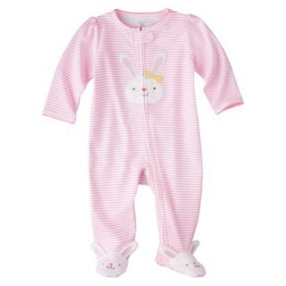Just One YouMade by Carters Newborn Girls Bunny Sleep N Play   Pink 3 M