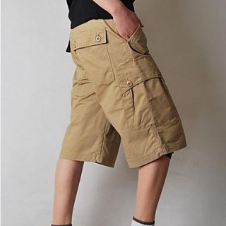 Mens Loose Fit Casual Mid Length Pants (With Draw Cord At The Bottom)