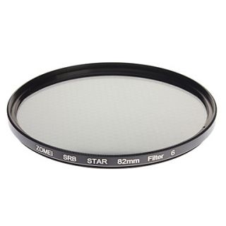 ZOMEI Camera Professional Optical Frame Star6 Filter (82mm)
