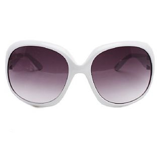 Helisun Womens Fashion Large Frame Sunglasses 3113 2 (White)