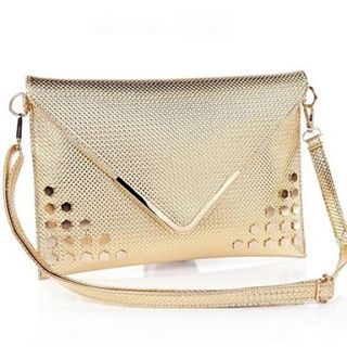 Vintage Simple Stylish V Design Envelope Shoulder Bag
