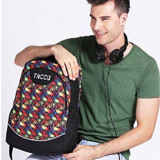 Mens Two Shoulder Straps Business Laptop Backpack Bag