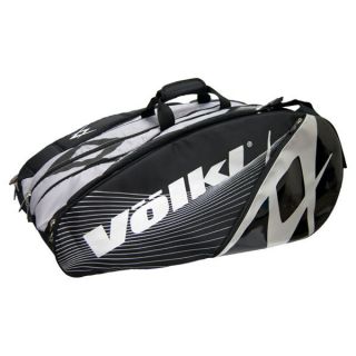 Volkl Tour Mega Tennis Bag Black and Silver