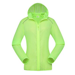 ARW Womens Outside Ventilate Solid Color Green Coat