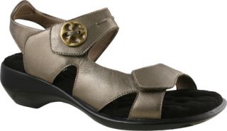 Womens Walking Cradles Lucky   Mid Bronze Leather Sandals