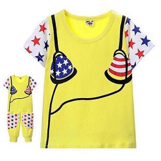 Boys Fashion T ShirtsShorts Sets Lovely Star Summer Two Pieces Sets Clothing Set
