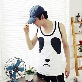Shishangqiyi Designing Cute Couple Panda Vest(White)