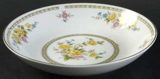 Japan China Dover Gardens Coupe Soup Bowl, Fine China Dinnerware   Pink&Yellow F