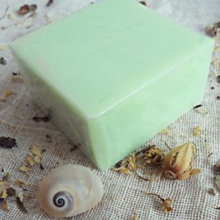 Green Tea Handmade Soap Whitening Moisturizing Balance Oil Secretion Anti acne 100g