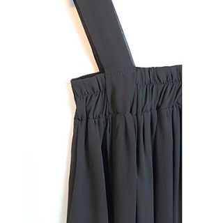 Rxhx Strap Chiffon Dress (Black)