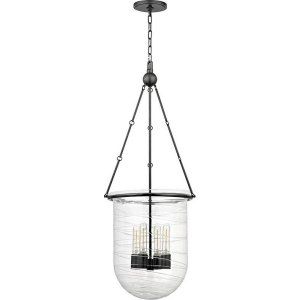 Hudson Valley HV 214 OB Willet 4 Light Pendant